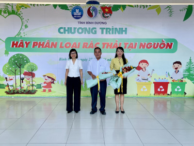 TRƯỜNG TIỂU HỌC PHÚ TÂN THỰC HIỆN CHƯƠNG TRÌNH HÃY PHÂN LOẠI RÁC THẢI TẠI NGUỒN