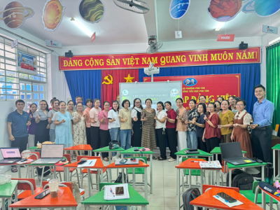 TRƯỜNG TIỂU HỌC PHÚ TÂN THAM GIA TẬP HUẤN KỸ NĂNG SỐNG- CÔNG DÂN SỐ- STEM.