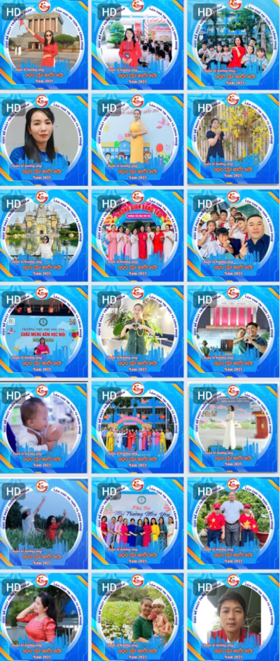 MỖI MỘT AVATAR LÀ SỰ ĐỒNG LÒNG HƯỞNG ỨNG VÀ LAN TỎA TRI THỨC TUẦN LỄ HỌC TẬP SUỐT ĐỜI" 