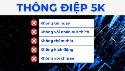 MỖI CHIA SẺ TÍCH CỰC – GÓP PHẦN XÂY DỰNG MÔI TRƯỜNG MẠNG LÀNH MẠNH