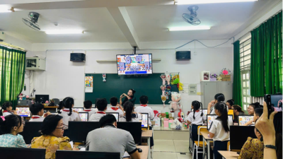 ⭐️⭐️⭐️TRƯỜNG TIỂU HỌC PHÚ TÂN TỔ CHỨC CHUYÊN ĐỀ DẠY HỌC ỨNG DỤNG CHUYỂN ĐỔI SỐ, AI TRONG MÔN TIN HỌC.