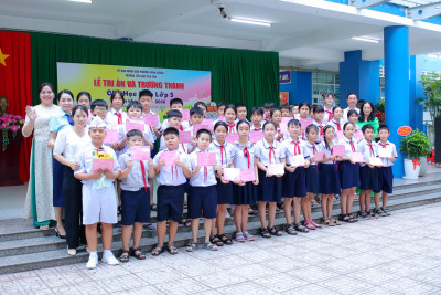 🌻 🌟 TRƯỜNG TIỂU HỌC PHÚ TÂN TỔ CHỨC LỄ TRI ÂN VÀ TRƯỞNG THÀNH CHO HỌC SINH LỚP 5 🎓 “LƯU GIỮ KỶ NIỆM ĐẸP – TỰ TIN BƯỚC TIẾP TƯƠNG LAI”