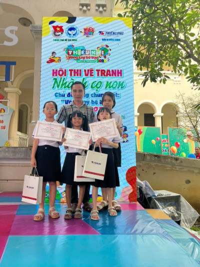 🎨 ✨ TRƯỜNG TIỂU HỌC PHÚ TÂN THAM GIA VÒNG CHUNG KẾT HỘI THI VẼ TRANH "NHÀNH CỌ NON" NĂM 2026 "VÒNG TAY BÈ BẠN – CÙNG EM VẼ NÊN MỘT THẾ GIỚI TƯƠI ĐẸP"