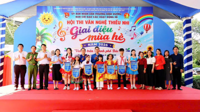 🎉 💐 TRƯỜNG TIỂU HỌC PHÚ TÂN THAM GIA HỘI THI VĂN NGHỆ THIẾU NHI "GIAI ĐIỆU MÙA HÈ" PHƯỜNG BÌNH DƯƠNG NĂM 2026 VÀ XUẤT SẮC ĐẠT GIẢI BA TOÀN ĐOÀN