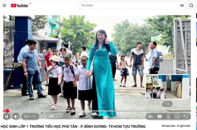 🌟🌟TRƯỜNG TIỂU HỌC PHÚ TÂN RỘN RÀNG NGÀY TỰU TRƯỜNG – CHÀO ĐÓN HỌC SINH LỚP 1 VÀ LỚP 5.👇️