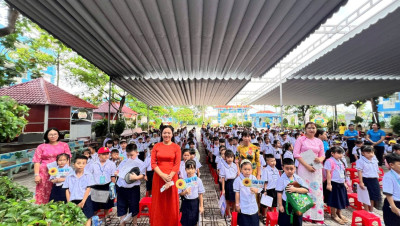 ✨✨✨TRƯỜNG TIỂU HỌC PHÚ TÂN LONG TRỌNG TỔ CHỨC LỄ KHAI GIẢNG NĂM HỌC 2026–2027 VÀ KỶ NIỆM 10 NĂM NGÀY THÀNH LẬP TRƯỜNG🌟