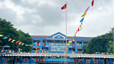 💥💥TRƯỜNG TIỂU HỌC PHÚ TÂN RỰC RỠ CỜ ĐỎ SAO VÀNG CHÀO MỪNG QUỐC KHÁNH 2/9 💥💥