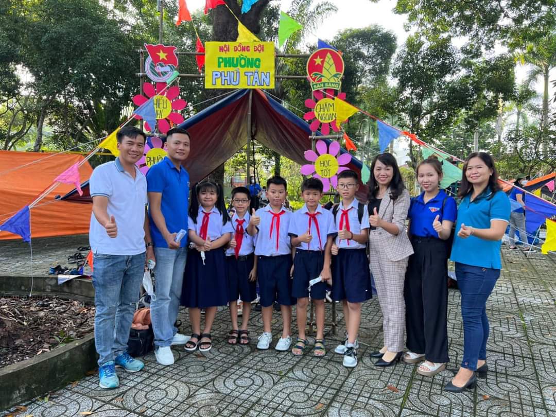 LIÊN ĐỘI TRƯỜNG TIỂU HỌC PHÚ TÂN THAM GIA HỘI TRẠI HÈ THIẾU NHI TP. THỦ DẦU MỘT NĂM 2023