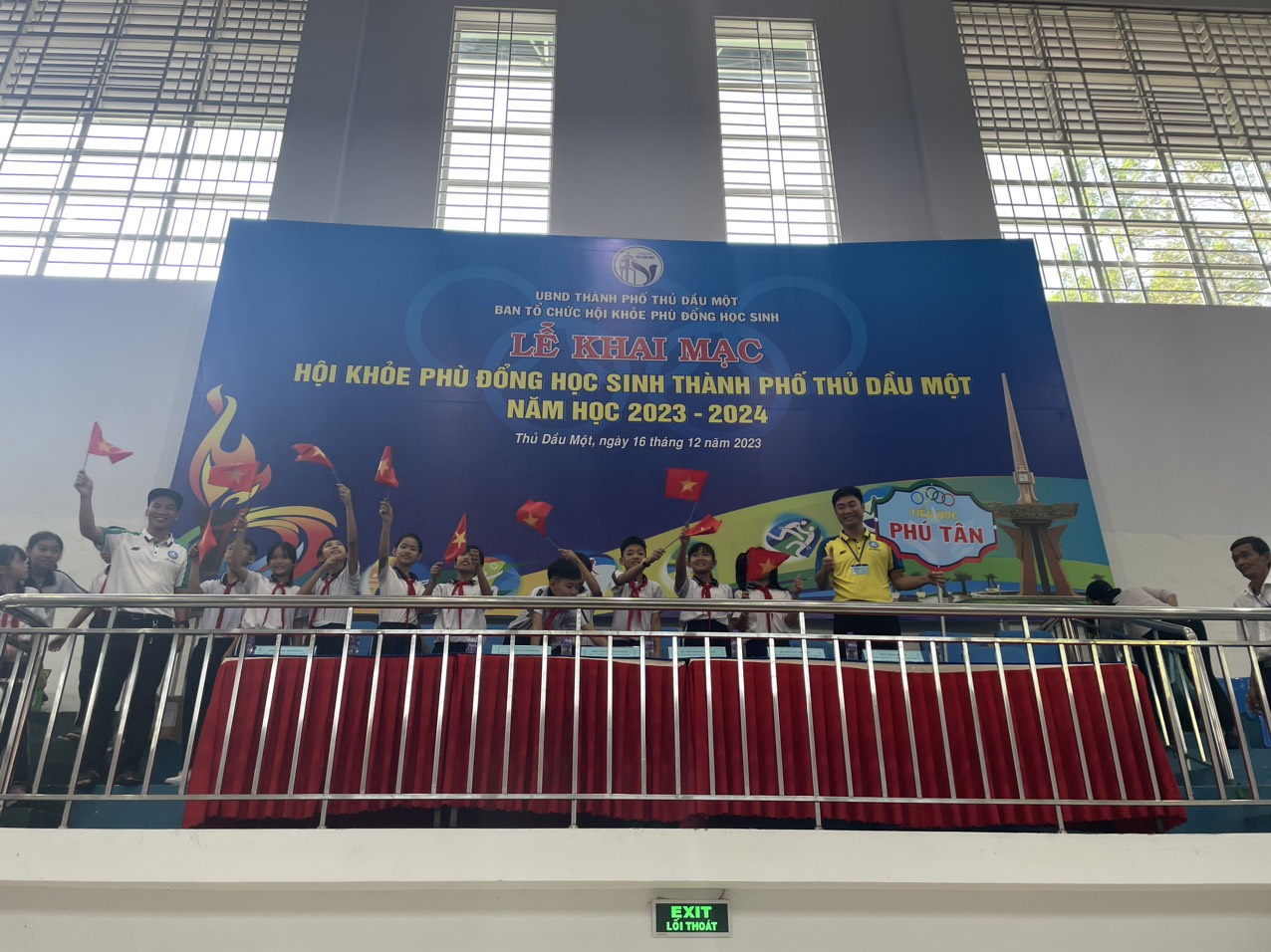 TRƯỜNG TH PHÚ TÂN THAM DỰ KHAI MẠC HỘI KHOẺ PHÙ ĐỔNG CẤP THÀNH PHỐ NĂM HỌC 2023-2024