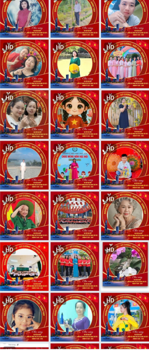 TRƯỜNG TIỂU HỌC PHÚ TÂN HƯỚNG TỚI CHÀO MỪNG ĐẠI HỘI ĐẢNG BỘ THÀNH PHỐ HỒ CHÍ MINH LẦN THỨ NHẤT, NHIỆM KỲ 2025 - 2030