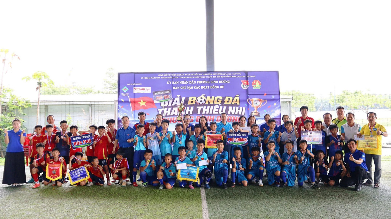 ⚽️🏆⚽️PHƯỜNG BÌNH DƯƠNG TỔ CHỨC BẾ MẠC VÀ TRAO GIẢI THƯỞNG “GIẢI BÓNG ĐÁ THANH THIẾU NHI” PHƯỜNG BÌNH DƯƠNG NĂM 2026