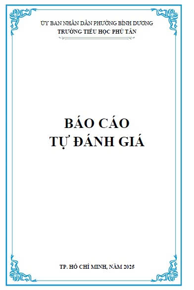 BÁO CÁO TỰ ĐÁNH GIÁ
